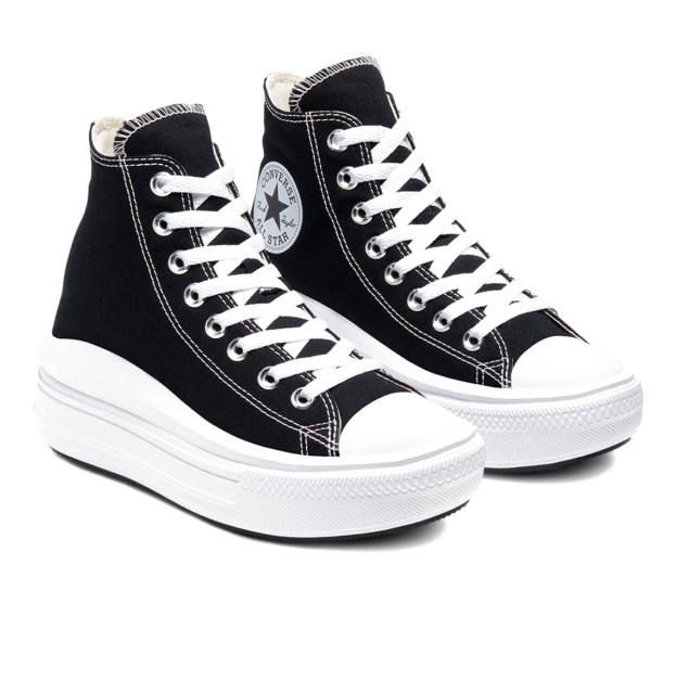 Converse Chuck Taylor All Star Move Hi Black 568497C