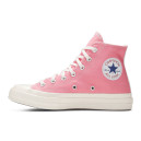 Converse x Comme Des Garcons Play Chuck 70 High Pink 168301C