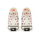 Converse High Chuck 70 Embroidered Lips High Love Me Vintage White A01601C