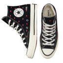 Converse High Chuck 70 Embroidered Lips High Love Me Black A01600C
