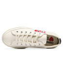 Converse x Comme Des Garcons Play Chuck 70 Low White 150207C